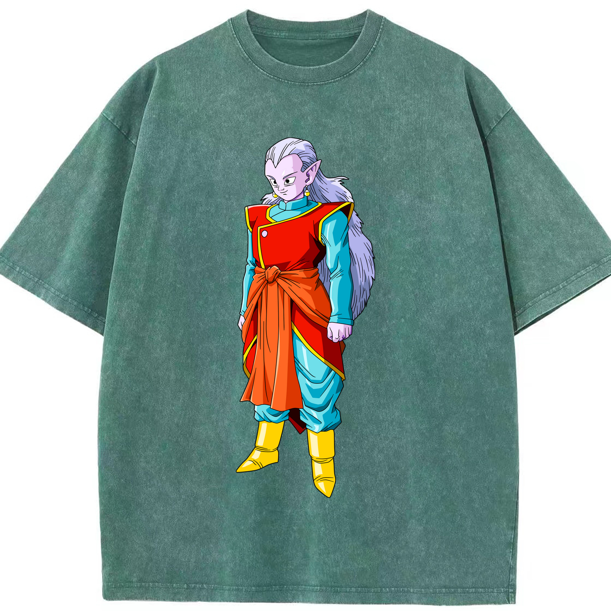 （画像用） ドラゴンボール DRAGON BALL 綿100% ヴィンテージ風 半袖Tシャツ（フロントプリント）